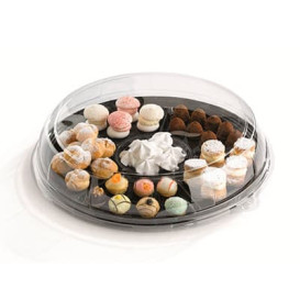 Plastic Tray Marble 6C 40 cm (5 Units) 