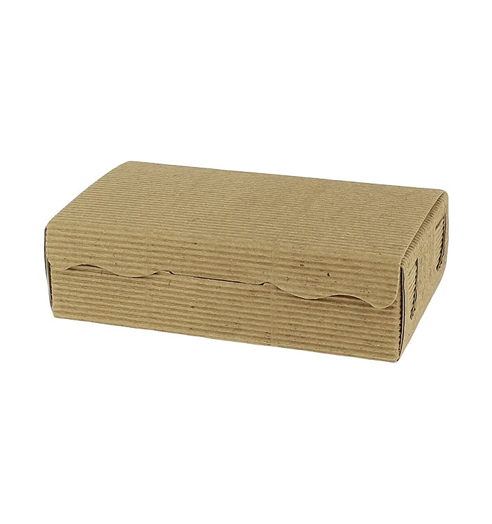 Paper Bakery Box Kraft 14x8x3,5cm 250g (100 Units) 