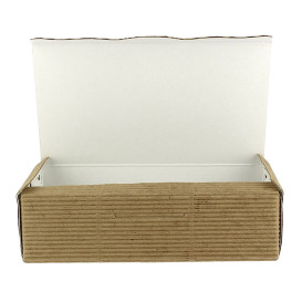 Paper Bakery Box Kraft 14x8x3,5cm 250g (100 Units) 