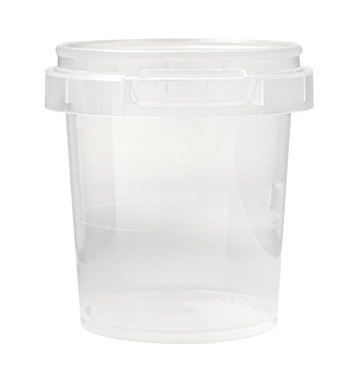 Plastic Deli Container Tamper-Evident PP 50ml Ø4,8cm (28 Units)