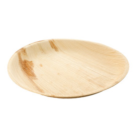 Palm Leaf Plate Round Shape 23 cm (25 Units) 