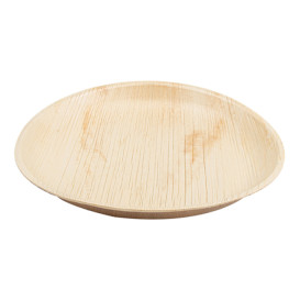 Palm Leaf Plate Round Shape 25 cm (25 Units) 