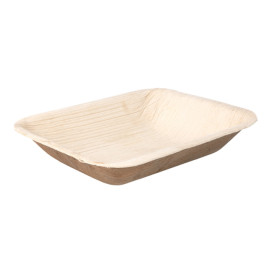 Palm Leaf Tray Rectangular Shape 16x12,5x3cm (200 Units)