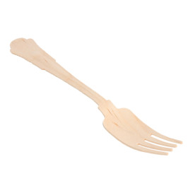 Wooden Fork "Classic" 20cm (500 Units)