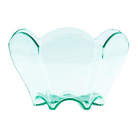 Tasting Plastic Bowl PS "Ondas" Water Green 70ml (1000 Units)