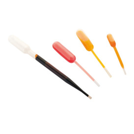 Plastic Food Grade Pipettes 4ml 9cm (25 Units) 