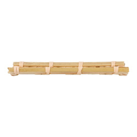 Bamboo Tray "Trenzado" 10,5x5cm (24 Units) 