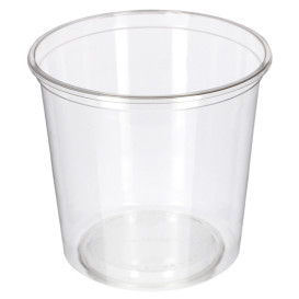 Tub Deli Container PLA Clear Compostable 720ml (50 Units) 