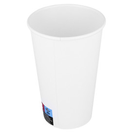 Paper Cup White ECO 16Oz/480ml Ø9cm (1.000 Units)