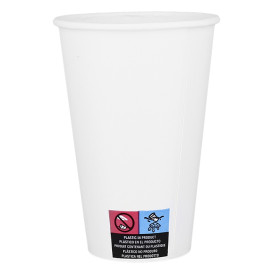 Paper Cup White ECO 12Oz/360ml Ø8cm (100 Units)