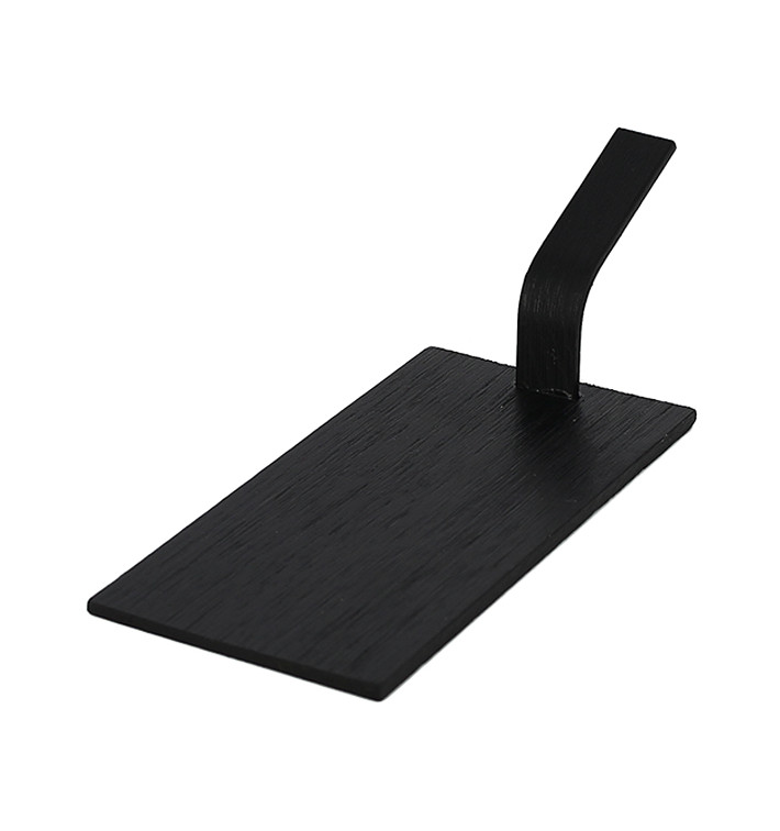 Bambo Mini Shovel Tray Black "Tapas" 10x5 cm (100 Units)  