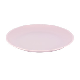 Reusable Plate Durable PP Mineral Pink Ø23,5cm (6 Units)