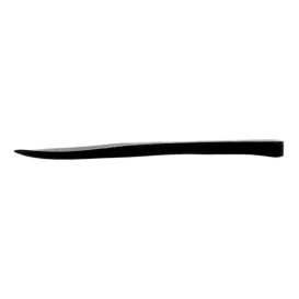 Bamboo Tasting Knife Black 9cm (50 Units) 