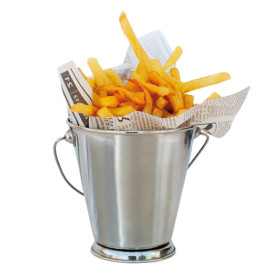 Serving Bucket Steel Ø9x9cm (6 Units)