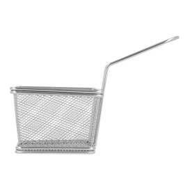 Serving Mini Fryer Container Steel 10x9x6cm (1 Unit) 