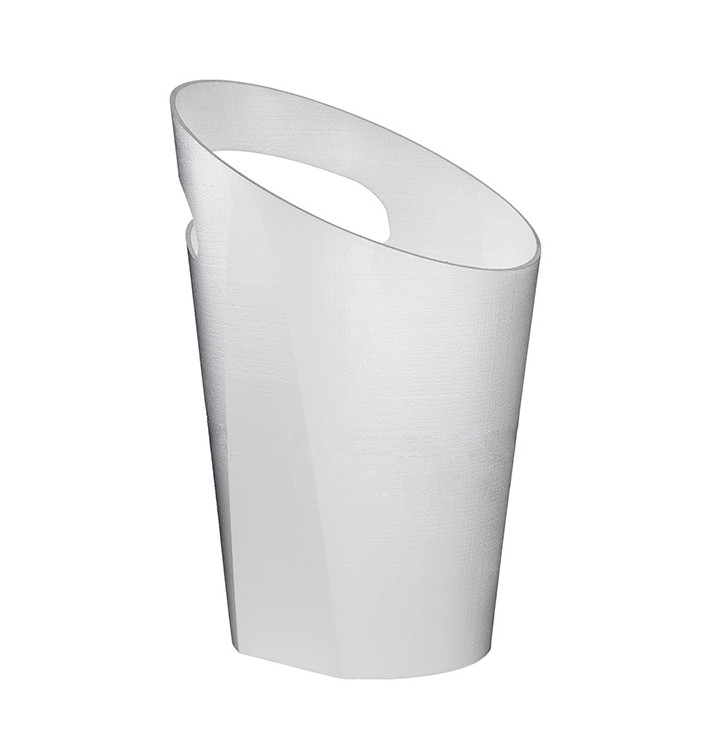 Reusable Ice Bucket PP White for 1 Bottle (1 Unit)