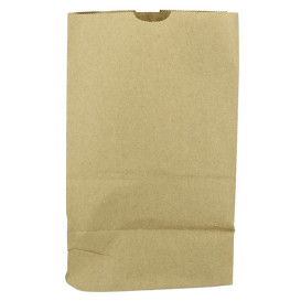 Paper Bag without Handle Kraft 60g/m² 18+12x29cm (1000 Units)