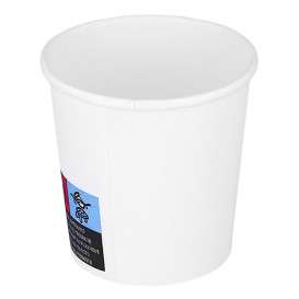 Paper Cup White ECO 4Oz/120ml Ø6,2cm (1.000 Units)