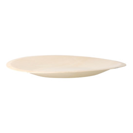 Wooden Plate Round Shape 19cm (50 Units) 