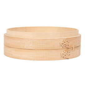 Bamboo Steamer "Maxi" Ø20x6cm (4 Units)