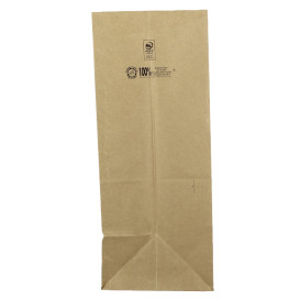 Paper Bag without Handle Kraft 70g/m² 20+16x40cm (500 Units)