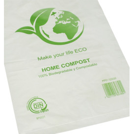 Die-Cut Handle Plastic Bags Bio Home Compost 20x33cm (3000 Units)