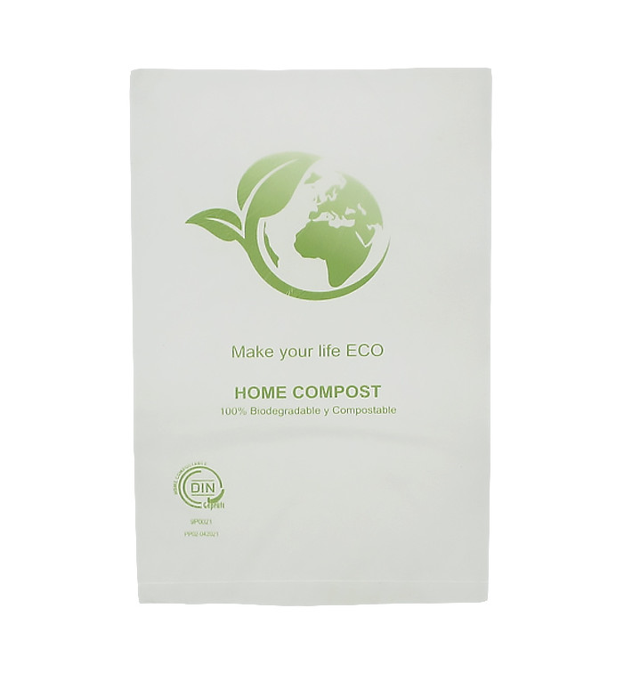 Plastic Bag Bio Home Compost 16x24cm (100 Units)