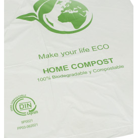 Plastic Bag Bio Home Compost 23x30,5cm (100 Units)