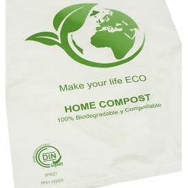 Plastic Bag Block Bio Home Compost 23x33,5cm (100 Units)