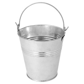 Serving Bucket Steel Ø10x10cm (12 Units)