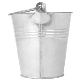 Serving Bucket Steel Ø10x10cm (12 Units)