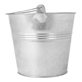 Serving Bucket Steel Ø14x14cm (1 Unit) 