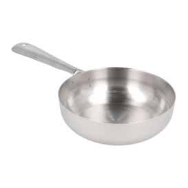 Serving Mini Fry Pan Tray Steel Ø11,5x3,5cm (1 Unit) 