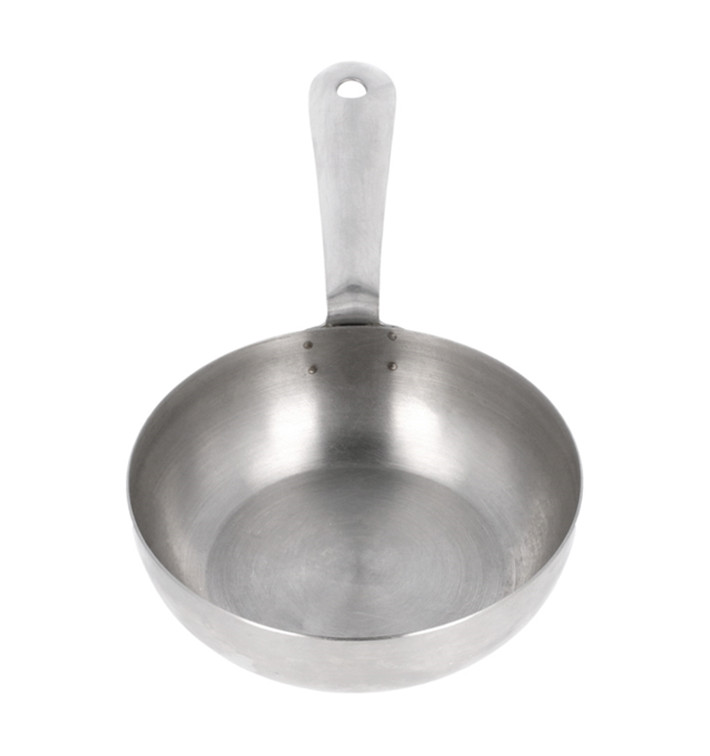 Serving Mini Fry Pan Tray Steel Ø10x3cm (1 Unit) 