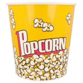 Paper Popcorn Box 3900ml 18,1x14,2x19,4cm (25 Units) 