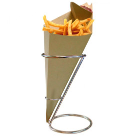 Serving Basket Containers Steel Ø11,5x18cm (36 Units)