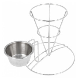 Display Basket Containers Steel with Cup Ø8,3x12,7cm (1 Unit) 