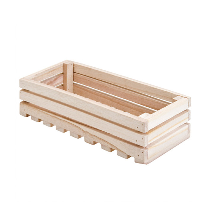 Wooden Display Box 21,6x10,2x6cm (1 Unit) 