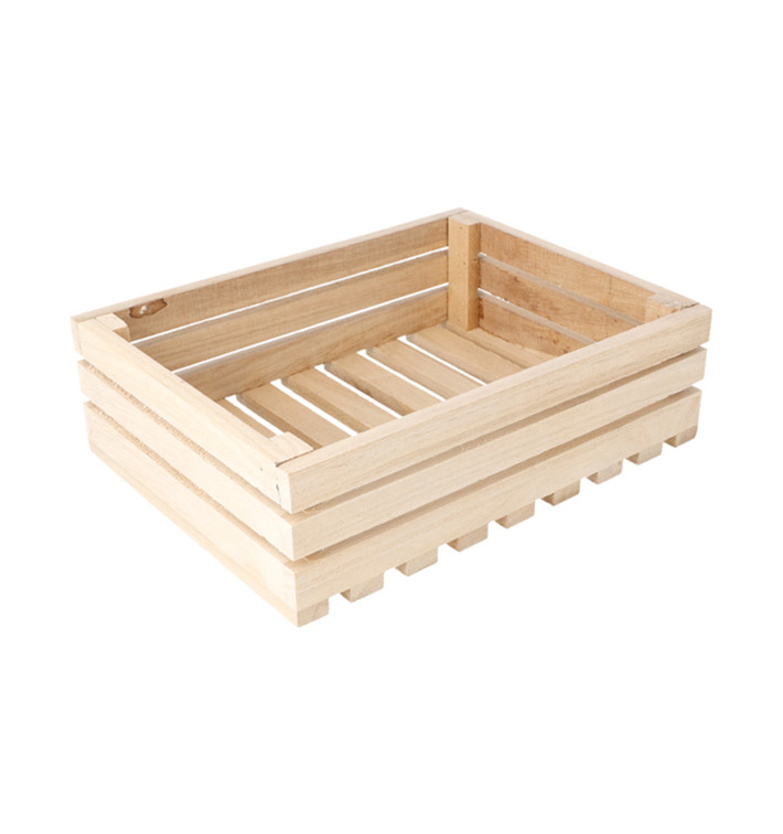 Wooden Display Box 20,3x15,2x6cm (28 Units)