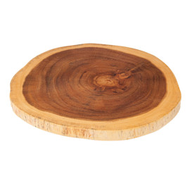 Wooden Serving Platter Round shape Ø30,5x3,5cm (1 Unit) 