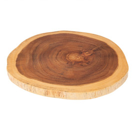 Wooden Serving Platter Oval shape 40,6x20,3x1,9cm (1 Unit) 