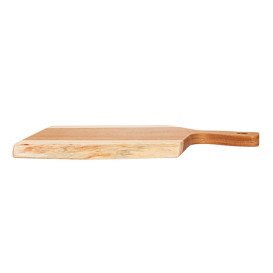 Wooden Serving Platter with Handle 35,5x23x1,9cm (8 Units)