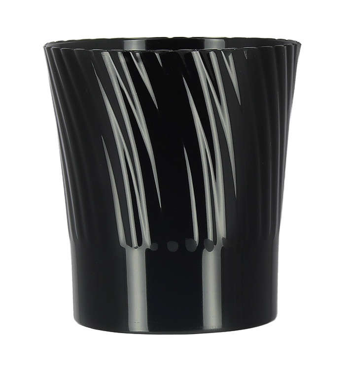 Plastic Tasting Cup Black 165ml (12 Uts)