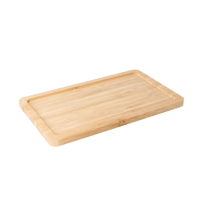 Bamboo Tray Cocktail 20,5x12,5x1cm (1 Unit) 