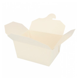 Paper Take-out Container "American" White 11,3x9x6,4cm 780ml (450 Units) 