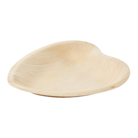 Palm Leaf Plate "Heart" Shape 16,5x16,5x2,5cm (200 Units)