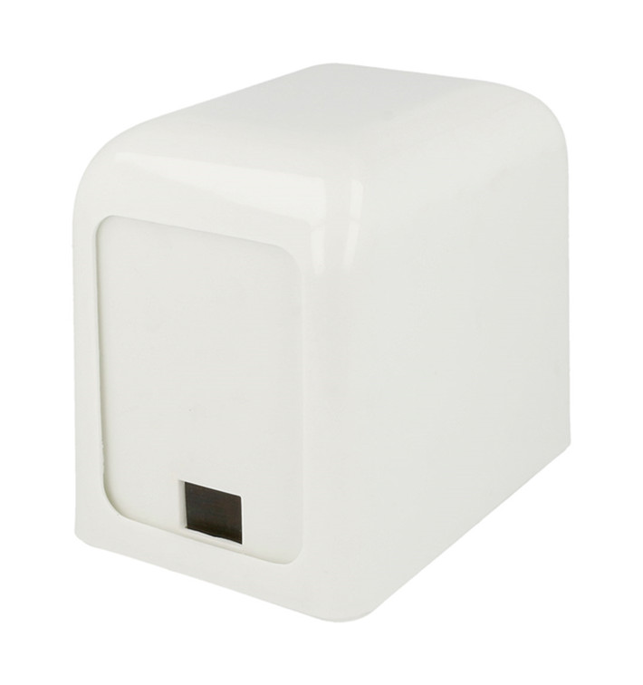 Napkin Plastic Dispenser "Miniservis" White 15x10x12,5cm (12 Units)