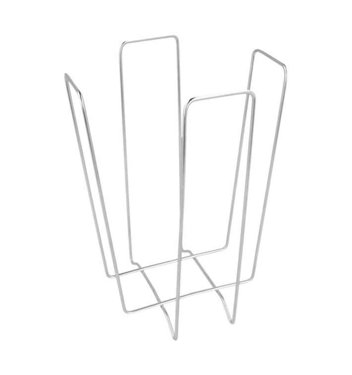 Wire Napkin Holder 11x11x18cm (12 Units)