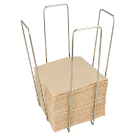 Wire Napkin Holder 11x11x18cm (12 Units)