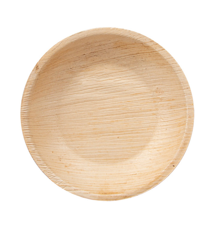 Palm Leaf Plate Round Shape 12,5x2cm (200 Units)